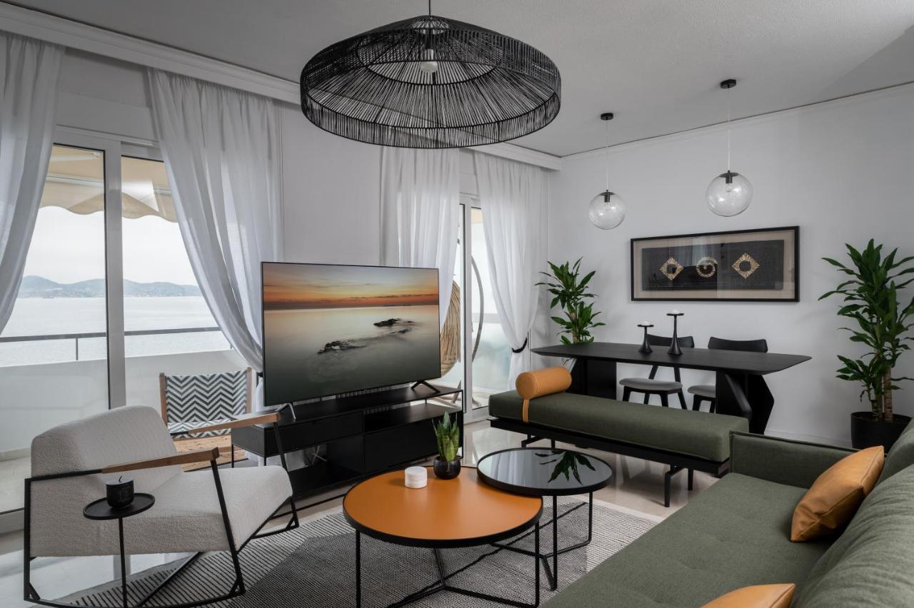 Blue Chill Paradise Seaview Suite W/ Kingbed Pireu Exterior foto